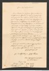 Nachlass Franz Steindachner, Brief von Josef Sturm an Franz Steindachner, Inv.Nr. 526.05, Seite 1